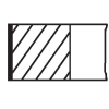 Mahle dugattyúgyűrű-készlet MAHLE 040 02 V0