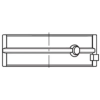 Mahle főtengelycsapágy 011 HL 21060 000