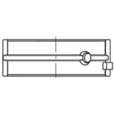 Mahle főtengelycsapágy 011 HL 21060 000 autóalkatrész