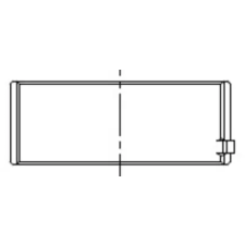 Mahle hajtókar csapágy 001 PL 21831 025 autóalkatrész