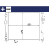 Mahle hűtő, motorhűtés CR 1504 000S
