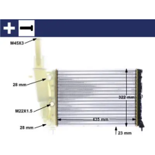 Mahle hűtő, motorhűtés CR 351 000S autóalkatrész