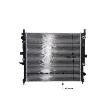 Mahle hűtő, motorhűtés CR 551 000S autóalkatrész