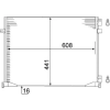 Mahle kondenzátor, klíma AC 528 000S