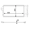 Mahle kondenzátor, klíma AC 56 000P