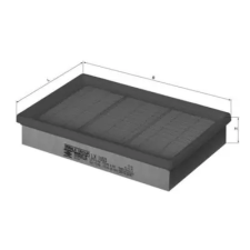 Mahle légszűrő LX 1053 autóalkatrész