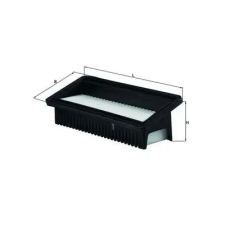 Mahle légszűrő LX 2963 autóalkatrész