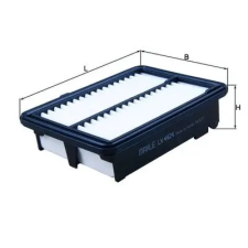Mahle légszűrő LX 4424 autóalkatrész