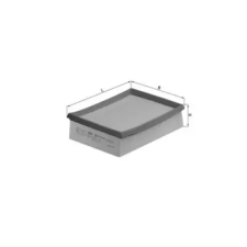 Mahle légszűrő LX 642 autóalkatrész