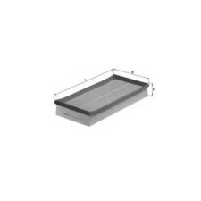 Mahle légszűrő LX 692 autóalkatrész