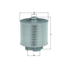 Mahle légszűrő MAHLE LX 1006/1D autóalkatrész