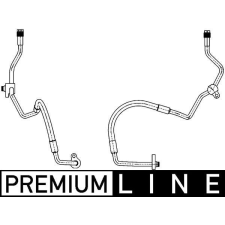 Mahle nagynyomású cső, klímaberendezés MAHLE AP 118 000P autóalkatrész