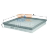 MAHLE ORIGINAL (KNECHT) MAHLE ORIGINAL LX981 levegőszűrő
