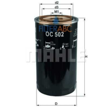 MAHLE ORIGINAL (KNECHT) MAHLE ORIGINAL OC502 olajszűrő olajszűrő
