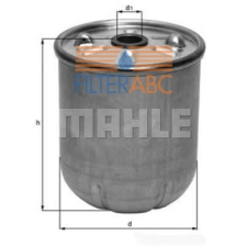 MAHLE ORIGINAL (KNECHT) MAHLE ORIGINAL OZ6D olajszűrő olajszűrő