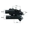 Mahle termosztát, hűtőfolyadék TH 46 83