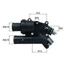Mahle termosztát, hűtőfolyadék TH 46 83 autóalkatrész