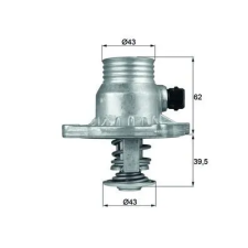 Mahle termosztát, hűtőfolyadék TM 11 105 autóalkatrész