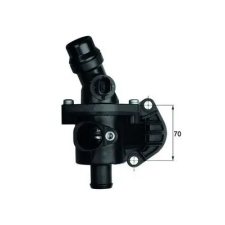 Mahle termosztát, hűtőfolyadék TM 6 109 autóalkatrész