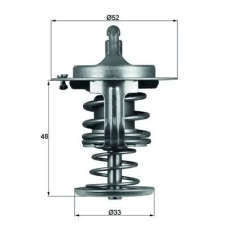Mahle termosztát, hűtőfolyadék TX 82 80D autóalkatrész