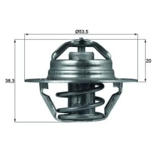 Mahle termosztát, hűtőfolyadék TX 88 88D autóalkatrész