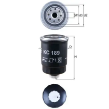 Mahle Üzemanyagszűrő KC 189 autóalkatrész