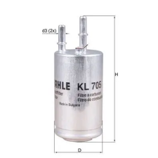 Mahle Üzemanyagszűrő KL 705 autóalkatrész