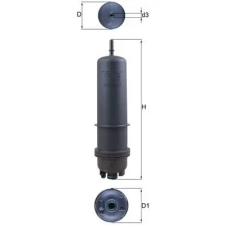 Mahle Üzemanyagszűrő KL 872/7 autóalkatrész