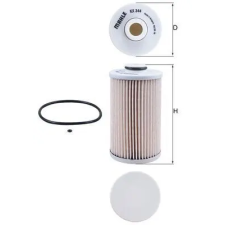 Mahle Üzemanyagszűrő KX 344D autóalkatrész