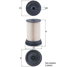 Mahle Üzemanyagszűrő KX 516/S autóalkatrész