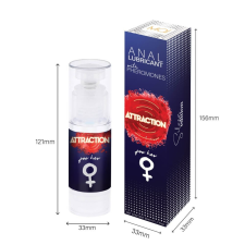 Mai Attraction ANAL LUBRICANT WITH PHEROMONES ATTRACTION FOR HER 50 ML síkosító