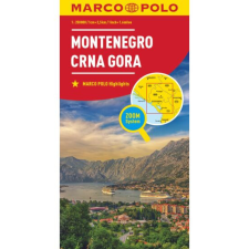Mair Dumont Montenegro autós térkép, Montenegro térkép Marco Polo 1: 250 000 térkép