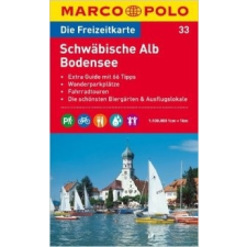 MAIRDUMONT 33. Schwäbische Alb Bodensee térkép 1 : 100 000 Marco Polo - neues Buch térkép