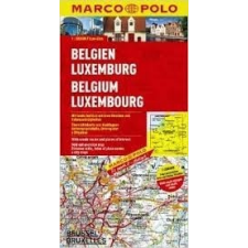 MAIRDUMONT Belgium térkép, Luxemburg térkép Marco Polo 2013 1:200 000 térkép
