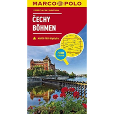 MAIRDUMONT Bohemia térkép, Bohémia térkép Marco Polo 1:200 000 térkép