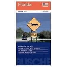 MAIRDUMONT Florida térkép Busche Map 1:800 000 térkép