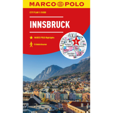 MAIRDUMONT Innsbruck város térkép vízálló Marco Polo 1:12 000 térkép