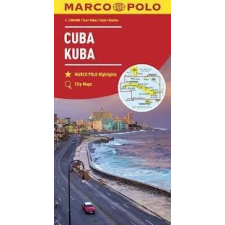 MAIRDUMONT Kuba térkép Marco Polo 1:1 000 000 2018 térkép