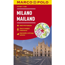 MAIRDUMONT Milánó térkép Marco Polo vízálló 2018 1:15 000 térkép