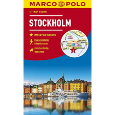 MAIRDUMONT Stockholm térkép Marco Polo vízálló 2019 1:15 000 térkép