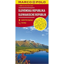 MAIRDUMONT Szlovákia térkép Marco Polo 1:300 000 térkép