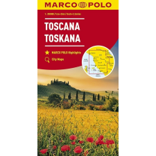 MAIRDUMONT Toscana térkép Marco Polo 1:200 000 térkép