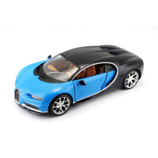 Maisto Bugatti Chiron Fekete/Kék autó fém modell (1:24) (10131514BU) autópálya és játékautó