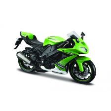 Maisto Kawasaki Ninja ZX 10R motorkerékpár fém modell (1:12) makett