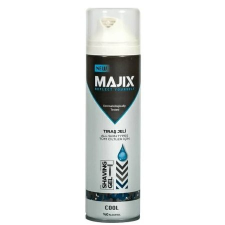  MAJIX borotvazselé 200ml - Hűvös borotvahab, borotvaszappan