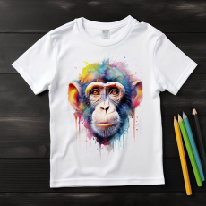  Majom póló (Gyerek)(Színes)