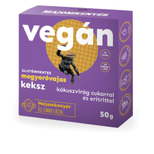 Majomkenyér mogyoróvajas vegán keksz 50 g csokoládé és édesség