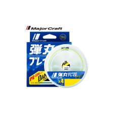 Major Craft DANGAN BRAID X4 150m #0.6 12lb Fluo Green horgászzsinór