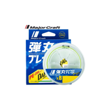 Major Craft DANGAN BRAID X8 150m #1.0 20lb Fluo Light Green horgászzsinór