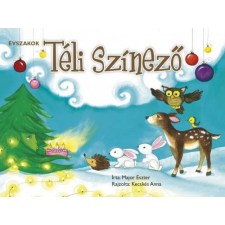 Major Eszter - Évszakok - Téli színező gyermek- és ifjúsági könyv